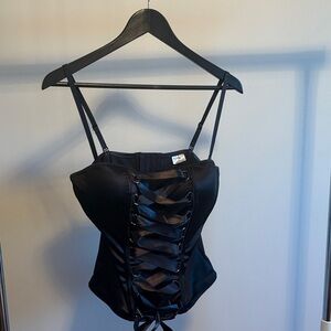 🖤 Spirit Dark Lace-Up Corset